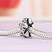 AMATOLOVE Charms Spacers 925 Sterling Silver Cross for Snake Bracelet Religion Mothers Day Jewelry from Daughter Son