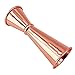 Homestia Double Cocktail Jigger for Bartending with 2 measurement units Inside (OZ&ML), Japanese Jigger 2 OZ 1 OZ, 304 Stainless Steel Jigger, Bar Accessories for Bartender (Rose Gold)