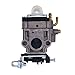 FitBest New Carburetor with Fuel Line Kit Spark Plug for Husqvarna 145BT Kawasaki TE45DX Walbro WYK-74 WYK-74-1