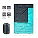 TETON SPORTS Cascade Double Sleeping Bag; Queen Size Sleeping Bag for Backpacking, Camping, Hiking, and Travel; with 2 Pillows; Lightweight Mammoth Double Bag; Teal; Compression Sack Includedthumb 4