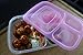 Meal Prep Lunch Containers - BPA Free Bento Boxes with Blue Lids
