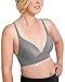 Kindred Bravely Marvella Classic Maternity & Nursing Underwire Free Bra for Breastfeeding (Grey, 38C)