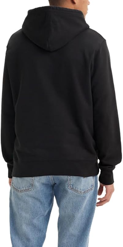 Herren Sweatshirt Hoodie, Mineral Black, M