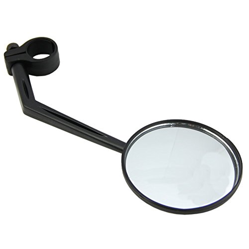 Superdream 360° Rotation Mountain Road Bike Bicycle Cycling MTB Rear View Mirror Handlebar Wide Angle Rearview Adjustable Universal Safety Bike Mirror Black 22MM