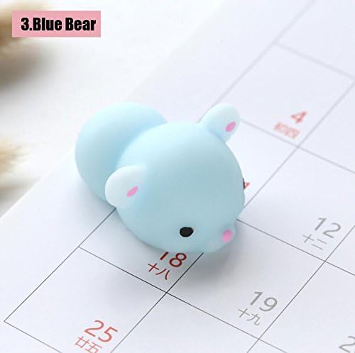 Lovely Blue Bear Squishy Healing Squeeze Fun Kid Toy Gift Stress