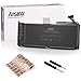 Ansanor 66Wh New Laptop Battery For Apple Unibody MacBook 13 inch A1331 A1342 (Late 2009 Mid 2010 Version)-Fit as Original -18 Months Hassle-Free Warranty [10.95V 6000mAh 66Wh] A1331