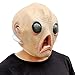 PartyCostume - Double Chin Latex Halloween Human Face Funny Mask