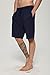 Latuza Men's Sleep Shorts Loose Lounge Shorts L Navy