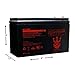 Neptune 12V 9AH SLA AGM Battery Replaces RBC17, CP1290, HR9-12, BP8-12, UB1290, PS-1290