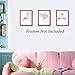 HPNIUB Nordic Flamingo Wall Art Print Set of 3 (8