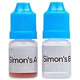 Elevation Chemicals: Simons reagent A and B. Testing kit with Reaction Vial and ID card