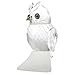 H&D Clear Crystal Owl Figurine Collection Paperweight Table Centerpiece Ornament