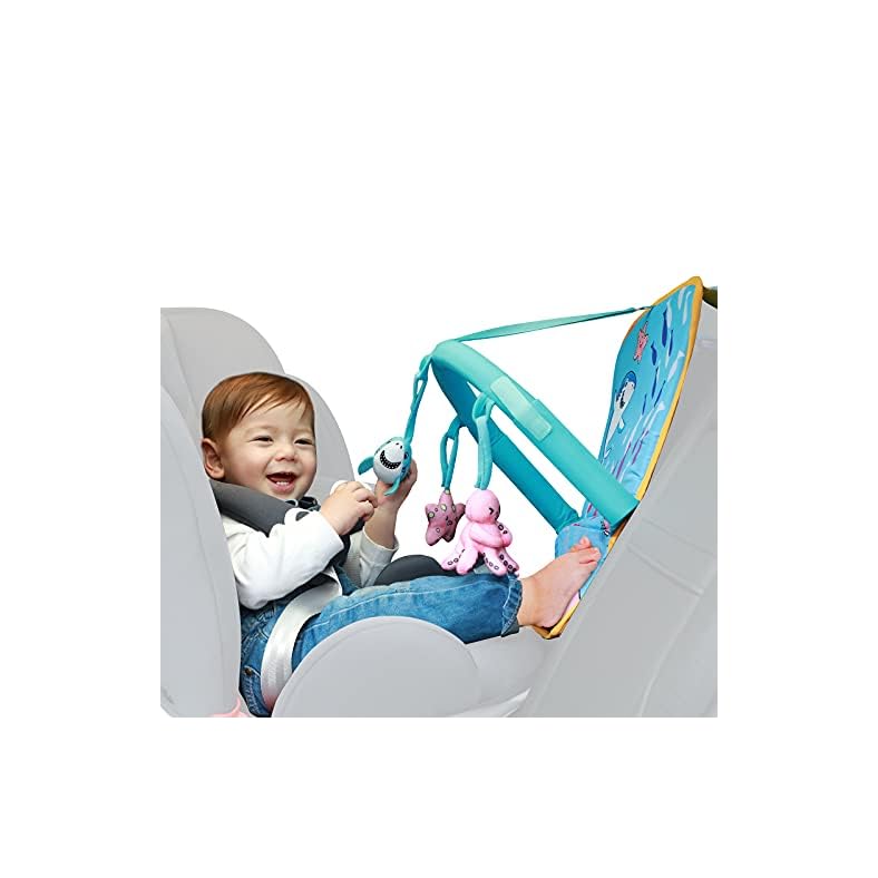 Car Seat Toys for Infants,Strap Adjustedable,Easy to Reach,Sensory Toy Perfect for 0-6-24 Months Babies Boy,Girl and Up…