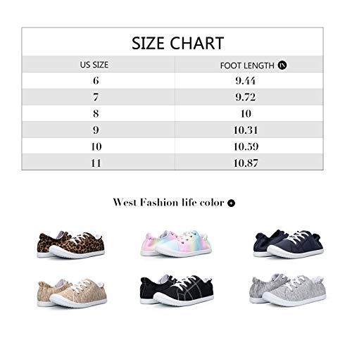 COASIS Women’s SlipOn Canvas Shoes with Arch Support Fashion Low Top