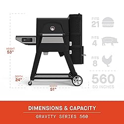 Masterbuilt Gravity Series 560 Digital Charcoal