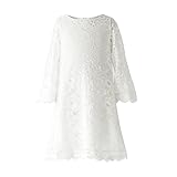 Funtrees Little Miss Lace Overlay A-Line Dress