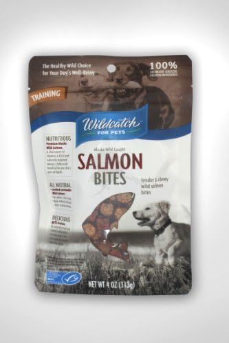 Wildcatch Pet Salmon Bites 4 oz. (Pack of 10)