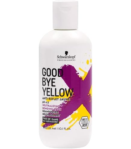 Schwarzkopf Goodbye Yellow Neutralizing Shampoo - Purple Shampoo
