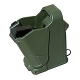 1006407 Maglula UpLULA Universal Pistol Magazine Loader-Dark Green