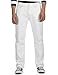 Deyllo Men's Classic Relaxed Original-Fit Straight-Leg Jean Denim Trousers Pants(Optic White,31Wx30L)