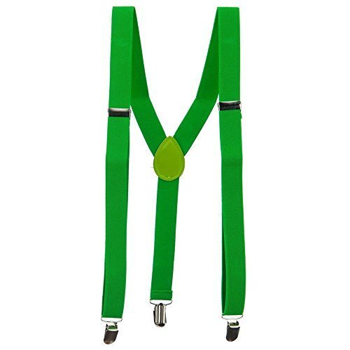 Fashion Suspender - Green OSFM