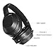Langsdom Active Noise Cancelling Headphones Over Ear Bass Bluetooth Headset with Mic, Bluetooth 4.2 Wireless Headphones Comfortable Earpads, 38H Playtime for Travel Work TV PC Cellphone (Black)