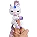 Fingerlings Light Up Unicorn - Mackenzie (White) - Friendly Interactive Toy by WowWee primary