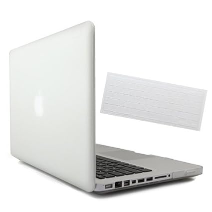 Saco Matte Finish Plastic Flip Thin Hard Shell Case for MacBook Pro 13.3 with Keyboard Cover (Clear Case)
