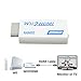 NAMEO Wii to HDMI Adapter Converter Wii2HDMI Support 1080P 720P 3.5mm Audio Video Output - Supports All Wii Display Modes (White-Blue)
