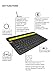 Logitech Bluetooth Multi-Device Keyboard K480 for Computers. Tablets and Smartphones. Black, Compact, Dial and Switch, Spill-Resistant Keyboard - 920-006342 (Renewed)