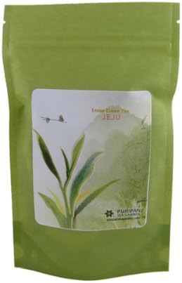 Puripan Loose Green Tea, Jeju Island Bulk 0.5 lb Bag,