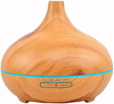 EDCMaker 300ml Essential Oil Diffuser,Aromatherapy Diffuser,7 Colors Changing LED Lights,Ultra-quiet Ultrasonic Mist Dffuser,Auto Shut-Off Timer