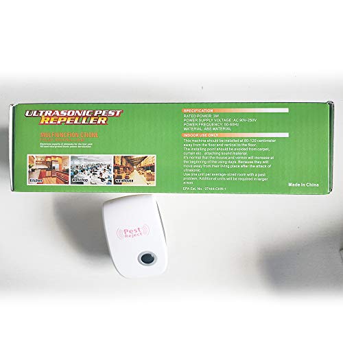 Ultrasonic Pest Repeller 6 Packs Electronic and Ultrasound Pest