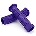 OUTERDO New Handlebar Grips Bicycle MTB BMX Road Mountain Bike Soft Rubber Handlebar End Grips purple