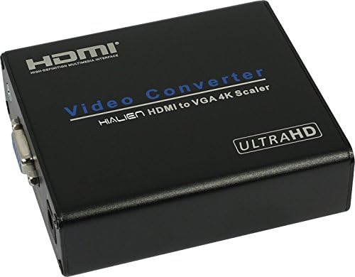 HiAlien 36HV 4kx2k HDMI to VGA Converter 4K game/movie HD video record HDMI video capture HDMI 4K@30HZ to VGA downscaler converter compliant with HDMI 1.4v