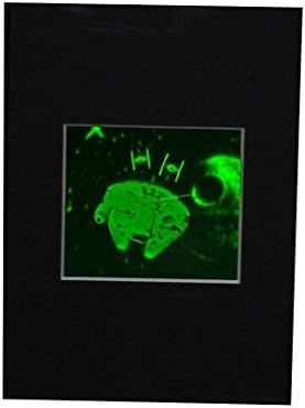 Star Wars Millennium Falcon Multi-Channel Hologram Picture, Collectible Hologram Picture (Matted Only)