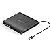 iClever External USB 3.0 DVD CD Drive, Portable DVD CD RW Rewriter Burner for Laptop Notebook PC Desktop Computer Support Mac OS, Win7/ 8/8.1/10/10.1 and Samsung S8/ S8 Plus