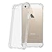 LUVVITT [Clear Grip] Soft Slim Flexible TPU Back Cover Transparent Rubber Case for Apple iPhone SE Special Edition - Clear