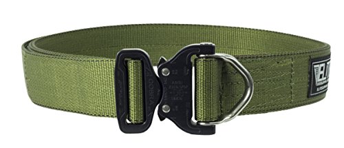 Elite Survival Systems Cobra Rigger's Belt with D Ring Buckle (Olive Drab, Small)