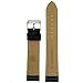 Tech Swiss Extra Long Watch Band Leather Black Padded 22 millimeters