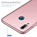 Huawei P Smart 2019 Case,Huawei Honor 10 Lite Case, Almiao [Ultra-Thin] Minimalist Slim Protective Phone Case Back Cover for Huawei P Smart 2019/Huawei Honor 10 Lite (Smooth Pink)