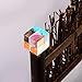 CLAKION 1 Pcs Optical Glass Prism RGB Dispersion Prism X-Cube for Physics Teach Decoration Art