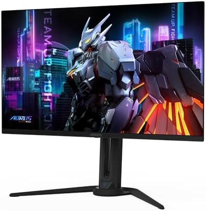 GIGABYTE AORUS FO32U 31,5” Monitor de Juegos UHD - 3840 x 2160 (UHD), 165Hz, 0,03ms, 250 CD/m², FreeSync Premium Pro, DisplayHDR True Black 400, HDMI 2.1, DisplayPort 1.4