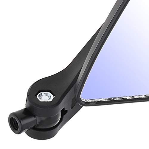 Motorcycle Rear View Mirror, Universal Side Mirrors for Motorcycle 2pcs 10mm - Thumbnail 3