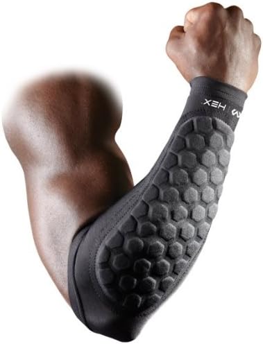 McDavid HexPad Arm Sleeve (Comes in Pairs!) (Medium - Black)