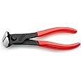 KNIPEX End Cut Nippers,Red and Silver