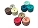 T-Shirt Yarn Fettuccini Zpagetti Set - 9 Balls Total of 196 Yards - Tshirt Yarn Kit for Crocheting - Ribbon Yarn 100% Cotton - Knitting Yarn Ball - T Yarn Organic - T-Yarn Caroline Set