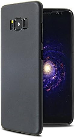 SLIMORO Case for Samsung Galaxy S8 Plus Case Ultra Thin/Slim [Perfect Fit] Thinnest Protect Case for samsung Galaxy S8 Plus 2017 (6.2 inch ) (Solid Black)