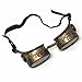 Steampunk Goggles Victorian Style Vintage Design in Antique Gold Tone,Dystopian Society Look (Clear)