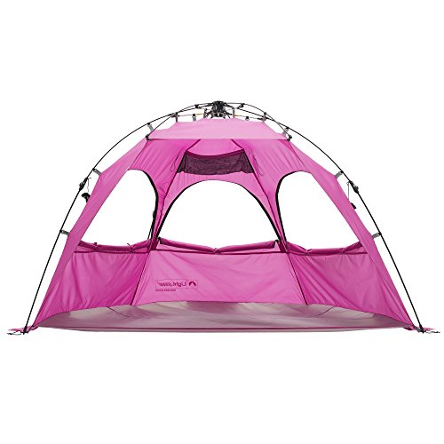 Lightspeed Outdoors Bahia Instant Quick Beach Sun Shelter Pink